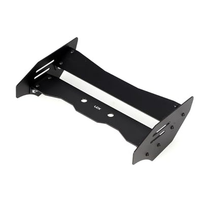 LCX Racing RC Car CNC Machined Aluminum Rear Wing for RC Truck Arrma 1/8 Typhon, Upgrades Parts Accessories