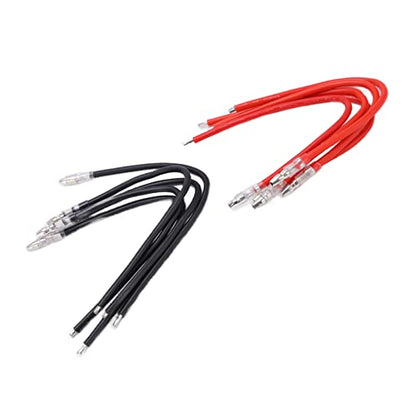 10pcs RC Motor Cable Set with le 16AWG Silicone Wire Banana Plugs Connector S Extension Cable for B Motor Soft Not Easily Break Ideal for RC Motor Connection