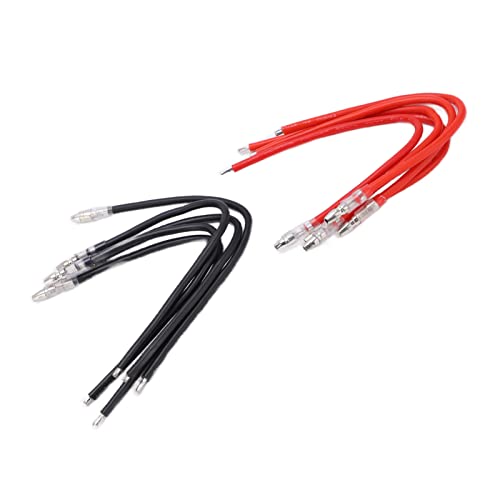 10pcs RC Motor Cable Set with le 16AWG Silicone Wire Banana Plugs Connector S Extension Cable for B Motor Soft Not Easily Break Ideal for RC Motor Connection
