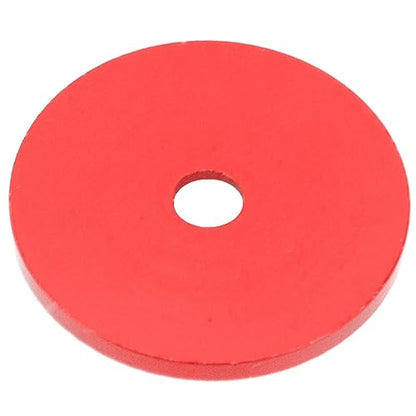 2Pcs Vgoohobby RC Metal Rear Wing Buttons Gasket,Universal Rear Fixed Tail Protection Spacer for 1/10 RC Off Road Short Truck Buggy Racing Car (Red) - color: Red