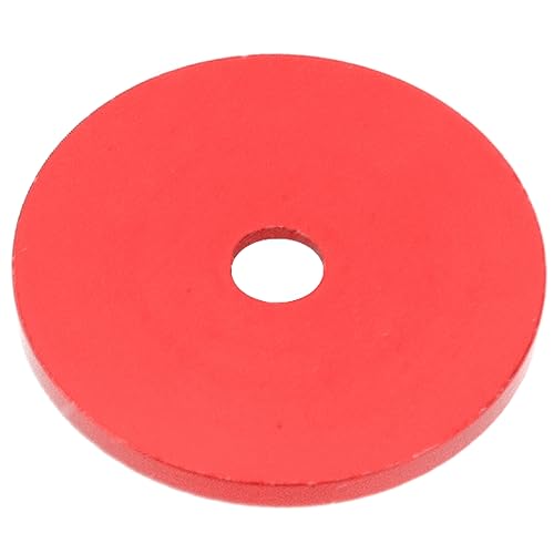 2Pcs Vgoohobby RC Metal Rear Wing Buttons Gasket,Universal Rear Fixed Tail Protection Spacer for 1/10 RC Off Road Short Truck Buggy Racing Car (Red) - color: Red