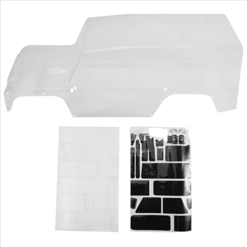 RC Spare Part Compatible with Traxxas for TRX-4 1/10 Remote Control Crawler Car Upgrades Parts Accessories 324Mm Wheelbase Clear Body Shell Kit