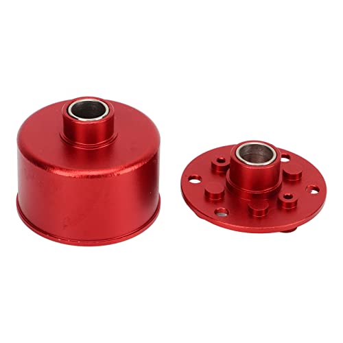ARRMA 3S 4S 1/10 Differential Case, Aluminum CNC Machined Differential Housing Set, Hardened Lightweight Metal Upgrade for 1/10 RC Cars, Improves Heat Dissipation & Smooth Operation