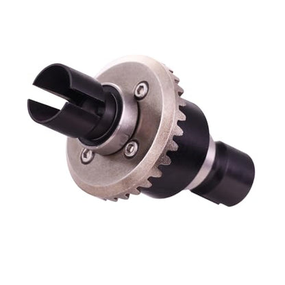 45# Steel Differential Diff Gear for 1/16 H16207 16208 16209 16210 H16H H16E H16P H16BM H16BM H16GT H16DR Series Upgrades Part Black - color: Black