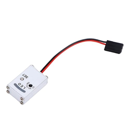 RC 3 Axis Gyro Stable Aluminum Housing for RC Drift Rally Trucks with 3 Wire Servo