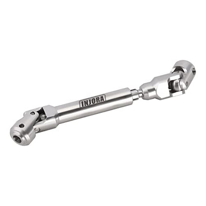 INJORA Stainless Steel Heavy-Duty Drive shafts for 1/10 RC (104-139mm) - size: 104-139mm