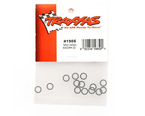 Traxxas 1985 PTFE-coated washers, 5x8x0.5mm (Set of 20)