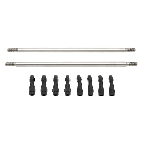 MEUS RACING 1/10 Links Steel Chassis Links Kit for Traxxas TRX4 Axial SCX10 Tamiya CCO1 Redcat Gen8 1/10 RC Crawler (125mm) - size: 125mm