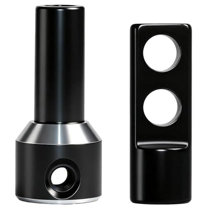 RC Stealth Magnetic Body Post for 1/24 1/28 RC Car, 2 Sets One/Two-Way Adjustable Magnetic Clamps, 2 Horizontal Aluminum Columns with 6 Chamfered Screws and 8 Magnets, TG Chassis Upgrade DIY Kit