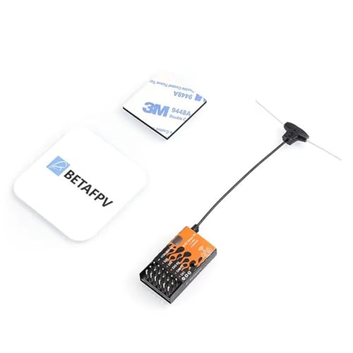 SPARKHOBBY BETA FPV ELRS Micro 2.4GHz Receiver 5Channel PWM Output Suitable for Long-Distance Fixed-Wing Helicopter Ship Model Car Model DIY (ELRS Micro RX 2.4G)