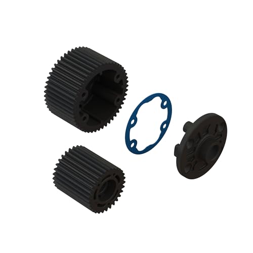 ARRMA Diff Case and Idler Gear Set (47/29T, 0.8M) (Blue), ARA311095