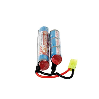 Tenergy 8.4V 1600mAh NiMH Nunchuck Battery w/Mini Tamiya Connector Stick Shape Butterfly Pack - size: 1 Battery Pack