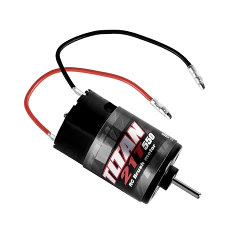 RC Car Motor Waterproof 550 21T Brushed Motor for 1:10 RC Crawler Axial SCX10 AXI03007 JL 90046 TRX4 TRX6 RC Car Truck Boat - size: 21T
