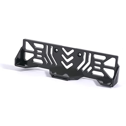 Aluminum Alloy Battery Tray Mount for Axial SCX10 III AXI03007 1/10 RC Crawler Upgrade Parts (Black) - color: Black