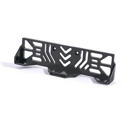 Aluminum Alloy Battery Tray Mount for Axial SCX10 III AXI03007 1/10 RC Crawler Upgrade Parts (Black) - color: Black