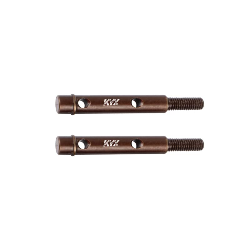 KYX Racing Hard Steel Front Rear Portal Stub Axle Drive Shaft for 1/18 RC Crawler Car Axial UTB18 Capra Unlimited Trail Buggy