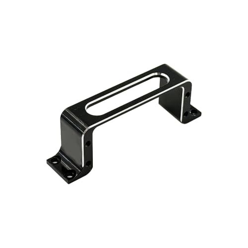 1PC RC Airplane Aluminum Alloy Servo Mounting Bracket Fixed Frame for RC Plane Helicopter Boat DIY Model Toy Fixed Wing Parts (Black) - color: Black