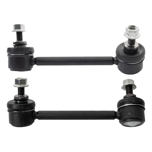 TRQ Rear Driver and Passenger Side Sway Bar Link Set 2 Piece Compatible with 2013-2022 Mazda CX-5 2014-2018 3 2014-2021 6 2016-2022 CX-9 - style: PSA33836