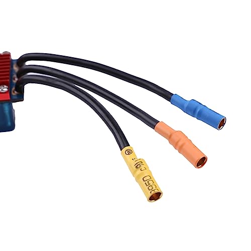 HUIOP 25A Brushless ESC, 25A Brushless ESC Electric Speed Control Waterproof for 1/14 1/16 Car Off Road Truck