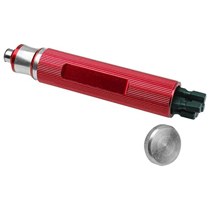 ShareGoo 6 in 1 Hex Screwdriver, Multi-Function Screw Driver 1.5/2.0/2.5/3.0mm 0#+ 1#- Repair Tool Kit Compatible with HSP Tamiya Arrma Axial Traxxas RC Car RC Drone Airplanes (Red) - color: Red
