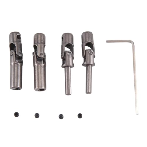 RC Drive Shaft Compatible with MN90 MN90K MN91 B14 B14K B16 B16K 1/16 RC Crawlers Truck Car Upgrade Parts 2PCS Metal for Universal Driving Shaft