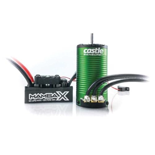 Castle Creations Mamba X SCT Sensored 25.2V WP ESC & 1415-2400Kv Combo
