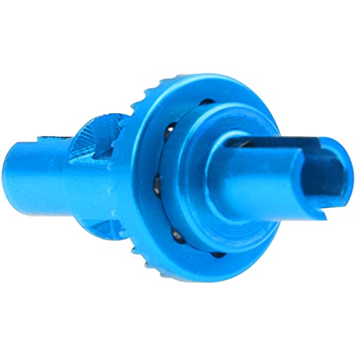 2Pcs Vgoohobby Metal Ball Differential W/Bearing Upgrade Part Compatible with WLtoys 1/28 K969 K979 K989 K999 P929 P939 MINI-Q MINI-Z AWD IW04 RC Car (Blue) - color: Blue