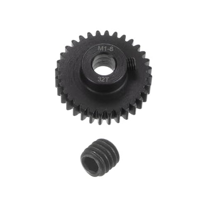 uxcell Mod 1 32T Pinion Gear 8mm Bore Hardened Steel Motor Rack Spur Gear for RC Car Truck Gear Drive
