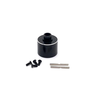for WLtoys 12428 12423 RC Automotive Accessories 12428-0091 Front and Rear Differential All Metal Upgrade refit Parts(Differential case) - color: Differential Case
