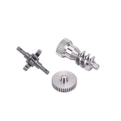 Generic Carbon Steel Gearbox Gears Bearings Set for Enhanced Performance in SCX30 1/30 RC Crawlers, 9.5g Complete Upgrade Kit