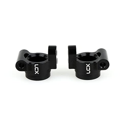 LCX Racing RC Car CNC Machined Aluminum Rear Hub Set for LOSI 1/16 Mini-B Buggy 1/18 Mini-T 2.0 Stadium Truck, Upgrades Parts Accessories