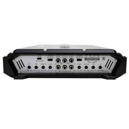 Hifonics Zeus ZXX 1000 Watt Max Class D Monoblock Car Audio Amplifier Amp with Bass Knob and Remote, Variable Crossovers, ZXX-1000.4, Silver - style: 1000 Watt Monoblock