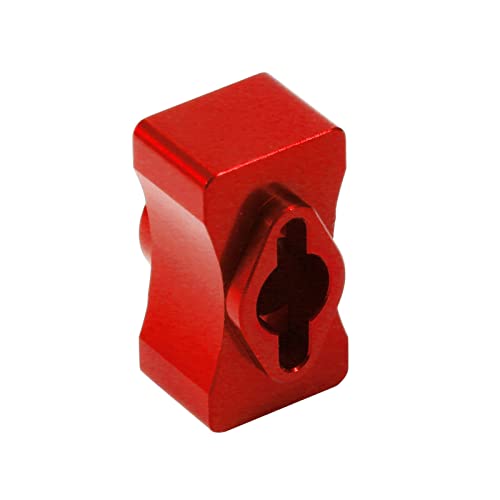 Metal Differential Posi Locker Spool Assembly RC Crawler Car Upgrade Parts for Team Associated DR10 Drag Race Car - color: Red