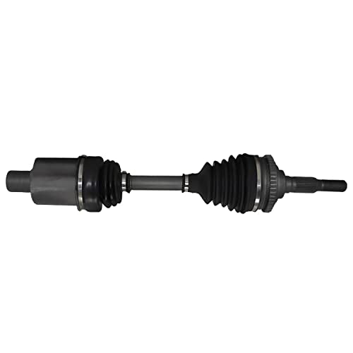 Detroit Axle - 2.2L Front Left CV Axle for 1995-2001 Chevrolet Cavalier | Pontiac Sunfire Driver Side CV Axle Shaft Assembly 1996 1997 1998 1999 2000 Replacement - size: 56A_AX/Single