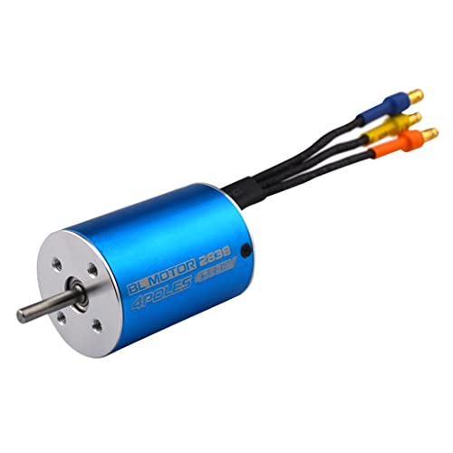 2838 4500KV 4 Poles Brushless Sensorless Motor for RC Car Truck Crawler Accs