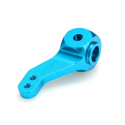 RC Car Steering Cup for Tamiya CW-01 Lunch Box Metal Steering Arms Knuckle Cup with Axle Upgrade Parts (Blue) - color: Blue