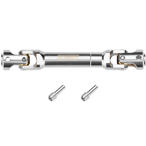Stainless Steel Driveshaft for 1/10 RC Crawler TRX4 SCX10, 86-105mm | CNC Machined, Heavy-Duty Drive Shafts, Splined Engagement - size: 86-105mm
