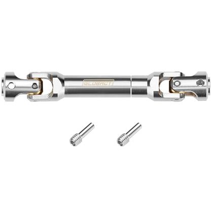 Stainless Steel Driveshaft for 1/10 RC Crawler TRX4 SCX10, 86-105mm | CNC Machined, Heavy-Duty Drive Shafts, Splined Engagement - size: 86-105mm