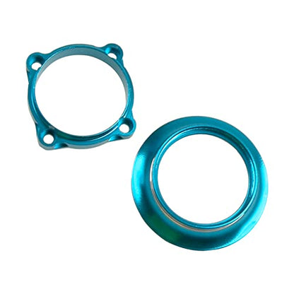 ShareGoo Metal Cooling Fan Cover Air Inlet Channel for 25mm x 25mm ESC Cooling Fan Heatsink Fit 1/8 1/10 1/12 1/16 RC Car ESC,Mounting Hole Distance 20mm (Blue) - color: Blue