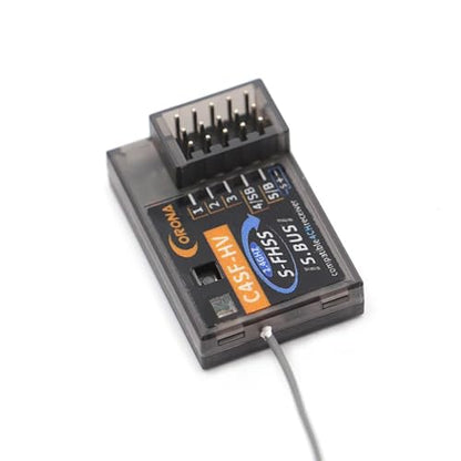 Corona C4SF C4SF-HV 2.4GHz 4 Channels S-FHSS/FHSS SBUS Compatible Receiver for FUTABA S-FHSS FHSS 3PV/7PX/4PLS/4PV/7PX/4PX etc Models Parts (2PCS C4SF-HV) - style: 2PCS C4SF-HV