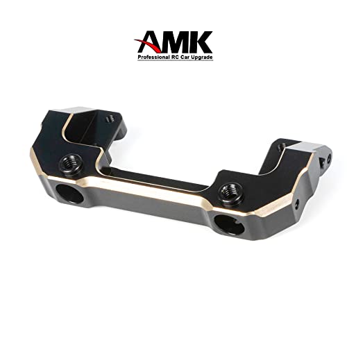 SCX10 Capra Brass Bumper, Brass Counter Weight Black Coating for Axial SCX10 III RC Crawler 1/10 SCX10 Capra Unlimited Trail Buggy UTB10 RTR 1.9 4WS Upgrade Part (D- 2pcs Bumper/Body Mounts) - color: D- 2pcs Utb10 Bumper / Body Mounts