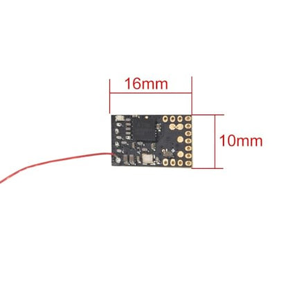 Das87 2.4GHz 7CH Micro Receiver Integrated 2 Seperated Bi-Directional ESC (Car and Truck Type)