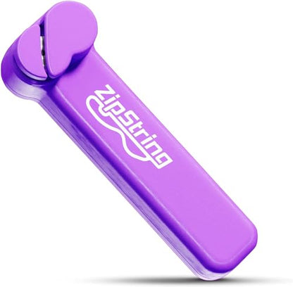 ZipString Original Rope Launcher Toy, Vivacious Violet | As Seen on Shark Tank, For Kids & Adults, Fly String Loop in Air, Endless Tricks & Fun - color: Vivacious Violet