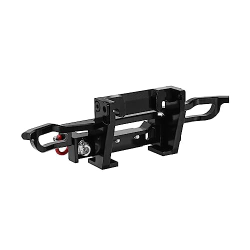 INJORA CNC Aluminum Rear Bumper for 1/18 RC Crawler TRX4M Bronco Upgrade (4M-43) - size: Rear