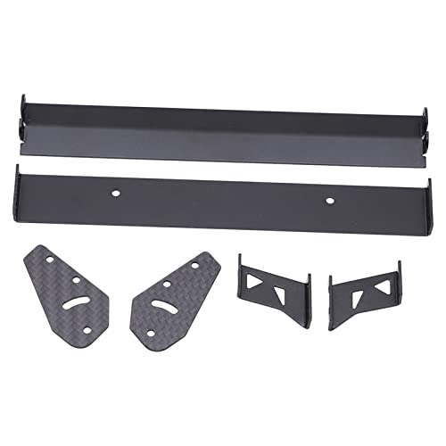 RC Car Rear Wing, Aluminium Alloy Rear Wing Tail Spoiler Wing Parts for 1/10 RC On Road Racing Drift Car Truck Racing Car Truck