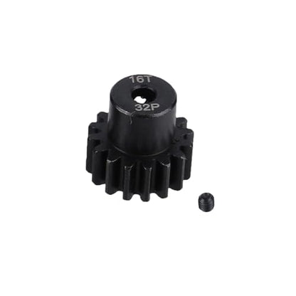 5Pcs Metal Steel 32P Pinion Gear Sets 13T 14T 15T 16T 17T with Hex Key for 1/10 Crawler Truck Traxxas Arrma HSP HPI AXIAL Tamiya LOSI RC Car Upgraded Parts (13T 14T 15T 16T 17T) - style: 13T 14T 15T 16T 17T