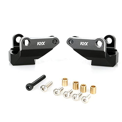KYX Racing CNC Machined Aluminum Steering Knuckle Upgrades Parts Accessories for 1/10 RC Crawler Car Axial SCX10 PRO SCX10 III Early Bronco