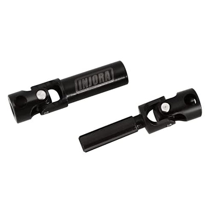INJORA Steel Center Drive Shaft for SCX24 Gladiator Dodge Power Wagon - color: Black