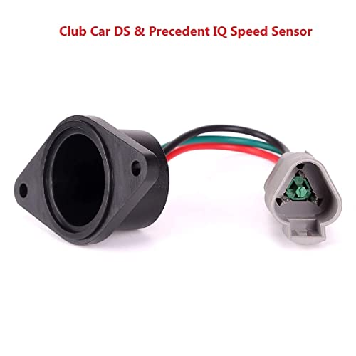 10L0L Golf Cart Speed Sensor with High Speed Magnet for Club Car DS and Precedent 2004 Up 48V Electric Models with ADC Motor, IQ System, OEM# 102704901, 102265601 (4-6 Mph Speed Increase)