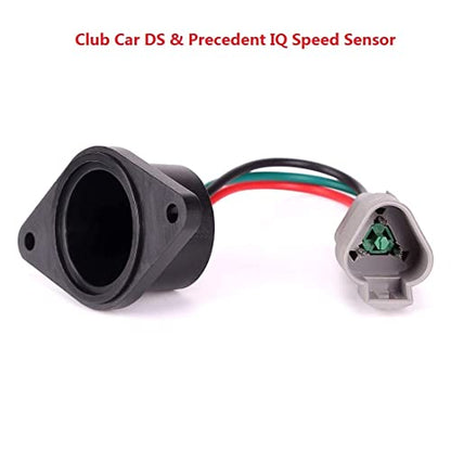 10L0L Golf Cart Speed Sensor with High Speed Magnet for Club Car DS and Precedent 2004 Up 48V Electric Models with ADC Motor, IQ System, OEM# 102704901, 102265601 (4-6 Mph Speed Increase)